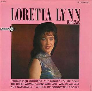 <i>Loretta Lynn Sings</i> 1963 studio album by Loretta Lynn