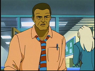 Robbie Robertson as he appears on Spider-Man: The Animated Series. STAS Robertson.jpg