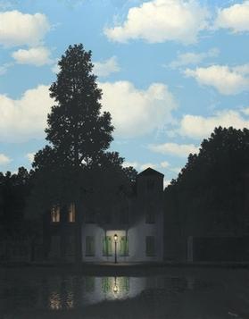 <i>The Empire of Light</i> Painting series by René Magritte
