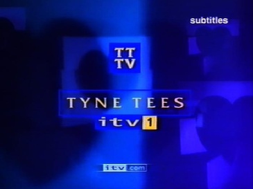 This logo, used from November 1999 until October 2002, was generic to the ITV network, with each region's familiar logo appearing in a smaller form. The "ITV1" logo was added to the logos and idents in August 2001.[50]
