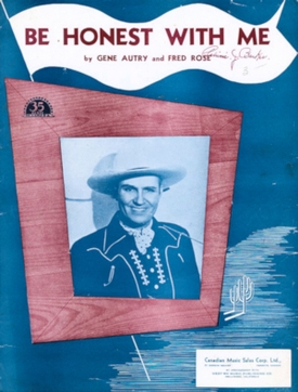 <span class="mw-page-title-main">Be Honest with Me</span> 1940 song by Gene Autry and Fred Rose