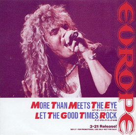 More Than Meets the Eye (song) 1989 single by Europe