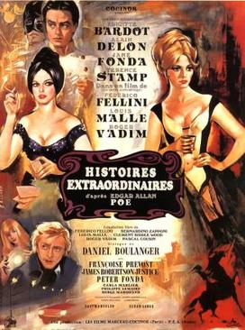 Histoires Extraordinaires DVD 1968 Különleges történetek (Spirits of the  Dead) / Directed by Federico Fellini / Starring: Jane Fonda, Terence Stamp,  Brigitte Bardot, Peter Fonda, Alain Delon - Bible in My Language