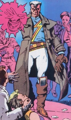 <span class="mw-page-title-main">Justice (New Universe)</span> Comics character