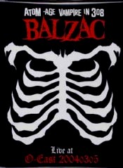 <i>Live at O-East 20040305</i> live album by Balzac