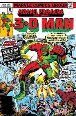 <span class="mw-page-title-main">3-D Man</span> Marvel Comics fictional characters