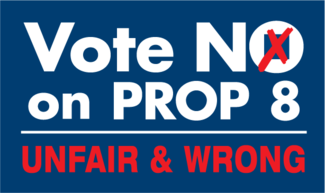 Official "Vote NO on Prop 8" logo NoOnProp8 logo.png