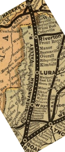 Shenandoah Valley Railroad Map Shenandoah Valley Railroad (1867–1890) - Wikipedia