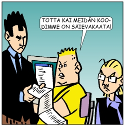 <i>Sosiaalisesti rajoittuneet</i> Finnish webcomic