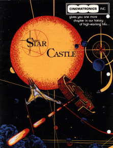 <i>Star Castle</i> Vector arcade game from 1980