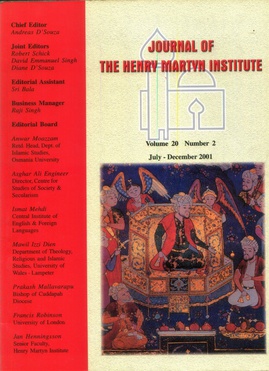 <i>Journal of the Henry Martyn Institute</i> Academic journal