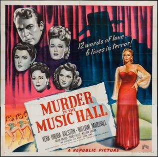 <i>Murder in the Music Hall</i> 1946 film by John English