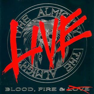 <i>Blood, Fire and Live</i> 1990 live album by The Almighty