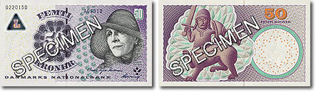 50 kroner note