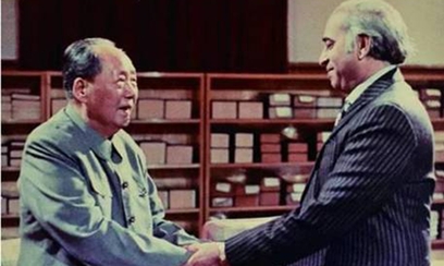 File:Mao Zedong with Z Bhutto.jpeg