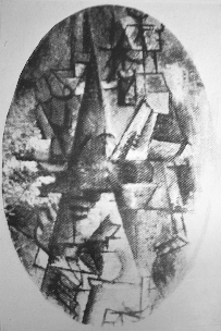 c.1911, Le Guitariste. Reproduced in Albert Gleizes and Jean Metzinger, Du "Cubisme", 1912