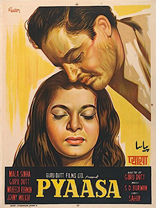 <i>Pyaasa</i> 1957 Indian film directed by Guru Dutt