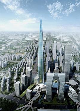 <span class="mw-page-title-main">Suzhou Zhongnan Center</span> On hold skyscraper in Suzhou, China