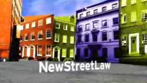 <i>New Street Law</i>  TV series or program