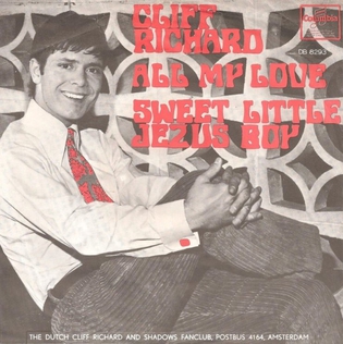 <span class="mw-page-title-main">All My Love (Solo Tu)</span> 1967 single by Cliff Richard