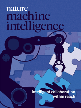 File:Nature Machine Intelligence journal cover volume 1 issue 1.png