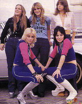 The Runaways (1976 Band Photo) 
