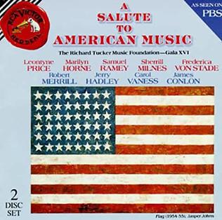 <i>A Salute to American Music</i> 1992 live album by James Conlon