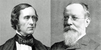 Parry studied with William Sterndale Bennett (l) and Edward Dannreuther Bennett-Dannreuther.jpg