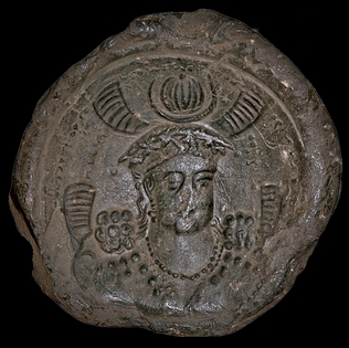 File:Seal of lord Uglarg, the King of the Huns, the great Kushanshah, the Afshiyan of Samarkand.jpg