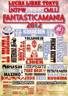 <i>Fantastica Mania</i> 2012 Japanese/Mexican professional wrestling show series