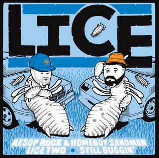 <i>Lice Two: Still Buggin</i> 2016 EP by Aesop Rock & Homeboy Sandman