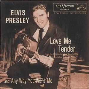 Love Me Tender (song) song recorded by Elvis Presley adapted from the tune of Aura Lee