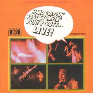 <i>Hand Clappin, Foot Stompin, Funky-Butt ... Live!</i> 1966 live album by Geno Washington & the Ram Jam Band