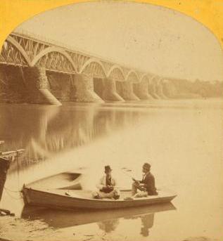 File:Second Aqueduct Bridge and boat.JPG
