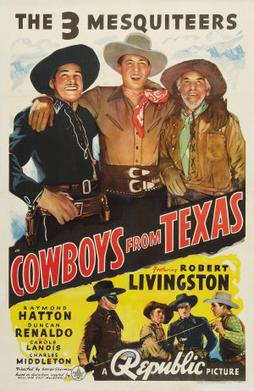 <i>Cowboys from Texas</i> 1939 film