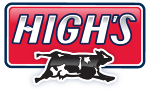 High s. Hi Store logo. Dairy High. Xususiy do'koni logo PNG.