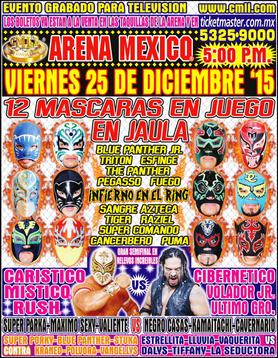 <i>Infierno en el Ring</i> (2015) Mexican professional wrestling supercard show