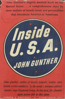 <i>Inside U.S.A.</i> (book) 1947 book by John Gunther