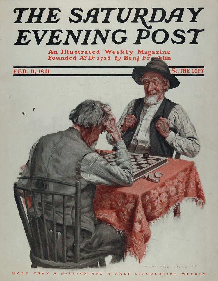 21+ Saturday evening post covers