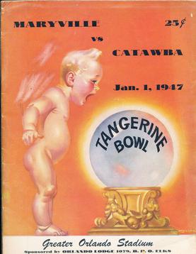Program cover for 1947 game