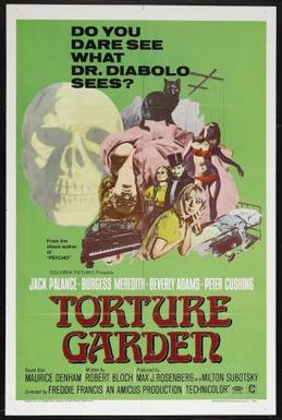 <i>Torture Garden</i> (film) 1967 film by Freddie Francis