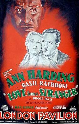 <i>Love from a Stranger</i> (1937 film) 1937 film