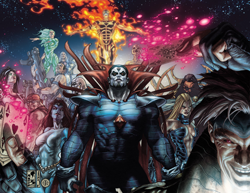 The Marauders in Messiah Complex. Art by Simone Bianchi.