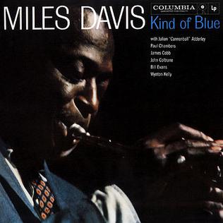 Kind of Blue is a studio album by American jazz trumpeter Miles Davis. It was recorded on March 2 and April 22, 1959, at Columbia's 30th Street Studio in New York City, and released on August 17 of that year by Columbia Records. The album features Davis's ensemble sextet consisting of saxophonists John Coltrane and Julian 