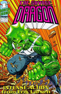 Mars Attacks The Savage Dragon #1 December 1996 Topps Comics 