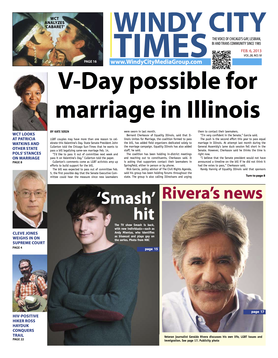 <i>Windy City Times</i> LGBT newspaper in Chicago, Illinois