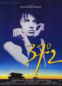 <i>Betty Blue</i> 1986 film directed by Jean-Jacques Beineix