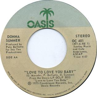 <span class="mw-page-title-main">Love to Love You Baby (song)</span> 1975 single by Donna Summer