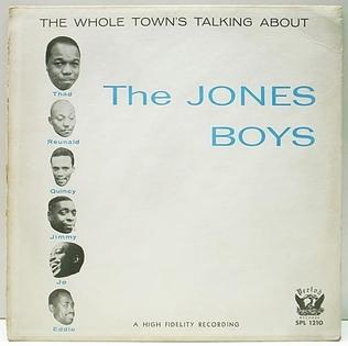 <i>The Jones Boys</i> 1957 studio album by Thad Jones, Reunald Jones, Quincy Jones, Jimmy Jones, Jo Jones and Eddie Jones