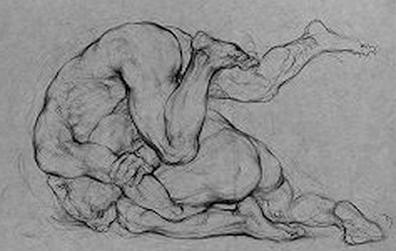 File:Two Wrestlers by Hyman Bloom, 1939.jpg